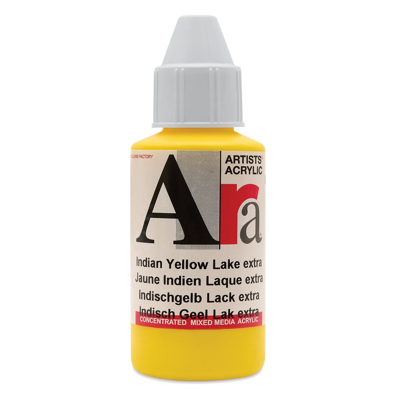 Ara Artists’ Acrylic Paint - Indian Yellow Lake Extra, 100 ml